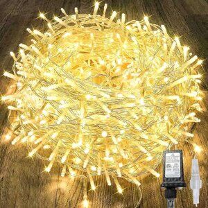 String Lights / NEW / Flexible / Approx 100 lights - 30 feet / 8 modes of lighti